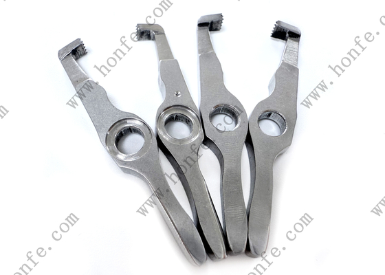 Upper Gripper With Counterbore 911319364 D1 1.5*3 Diamond Knurled Sulzer Loom Spare Parts