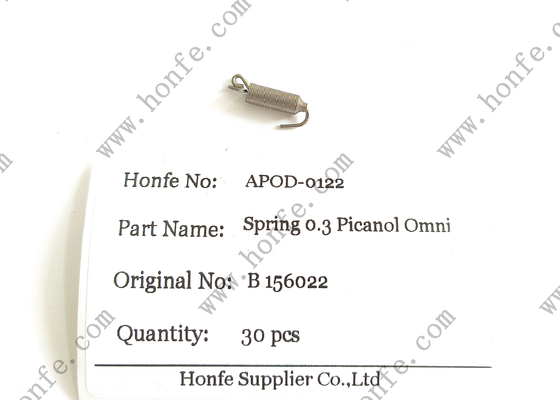 Spring B156022 Φ0.30 Loom Spare Parts Air Jet Looms Picanol Delta / Omni