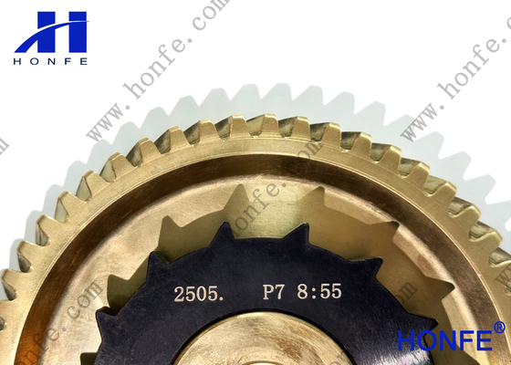 Globoid Worm Wheel 912.510.114 8:55 P7100 Projectile Weaving Loom Parts High Quality