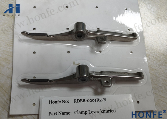 Grooved Dornier Loom Spare Parts Clamp Lever Knurled Rapier